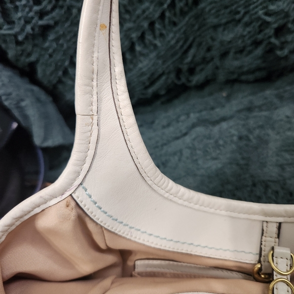 Coach Ergo Multi Color Signature Scarf Print Medium Hobo Shoulder Bag - Picture 9 of 12